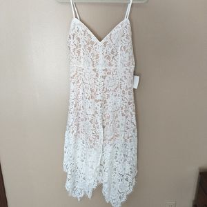 White Floral Lulu Dress